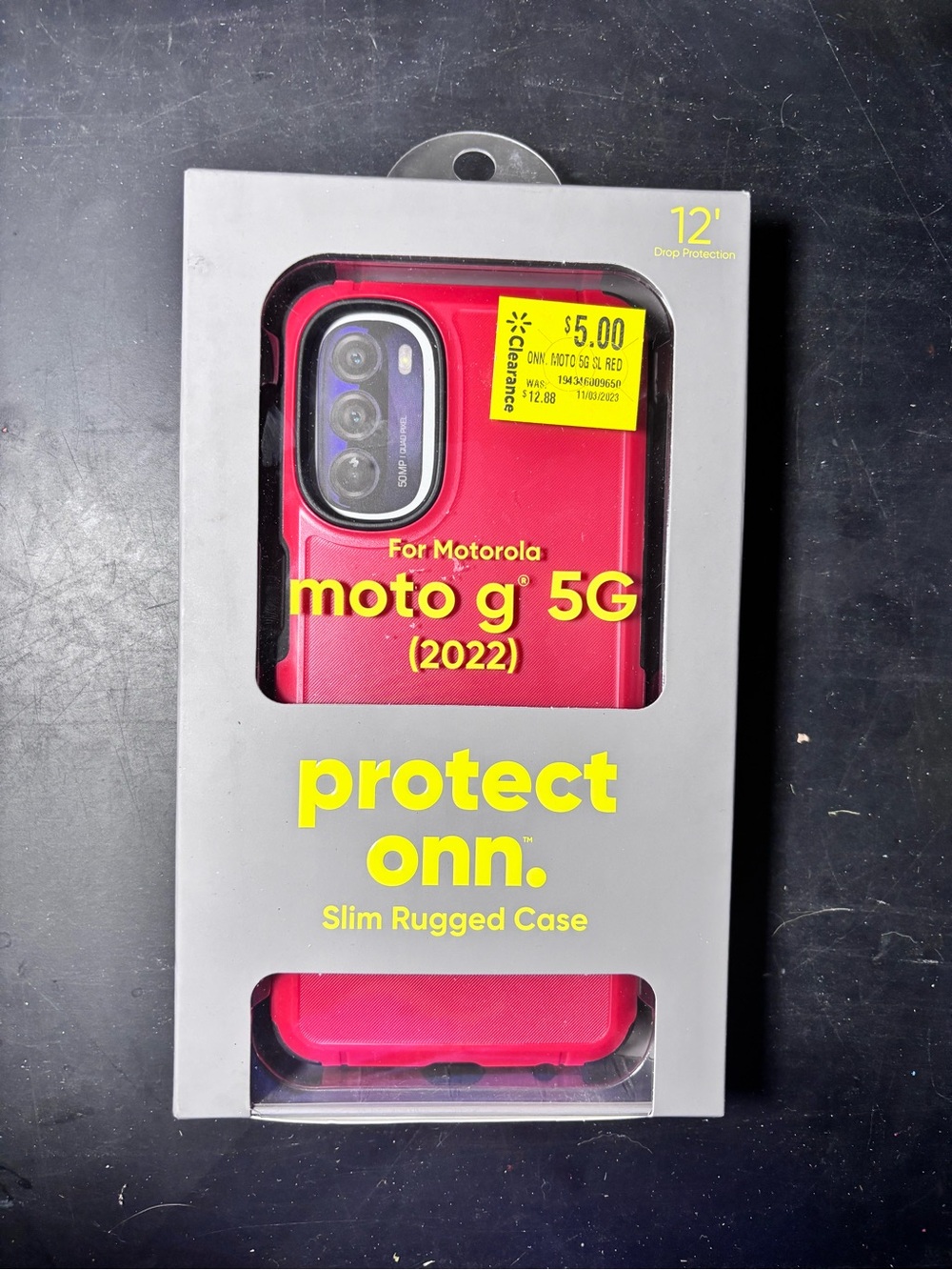 On Running Slim Rugged Phone Case — Red